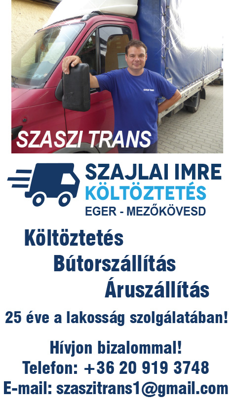 költöztetés Eger